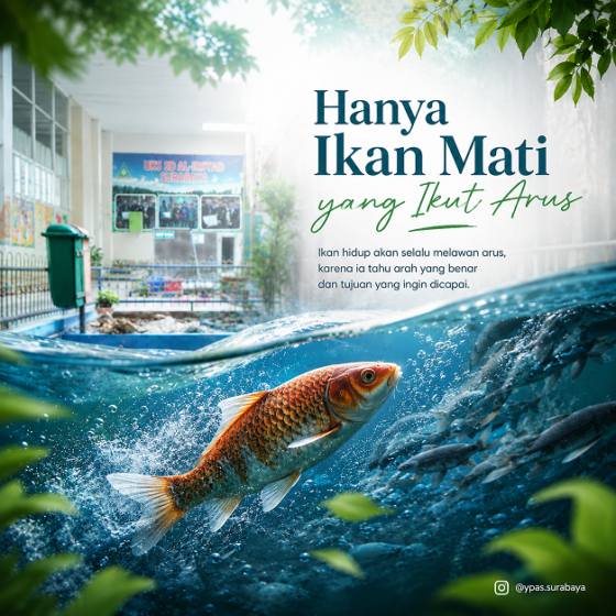 Hanya Ikan Mati yang Ikut Arus